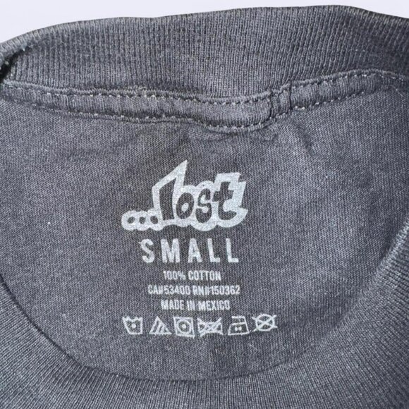 Lost Surfboards Long Sleeve Tee Black Small – Cradle to the Wave Skull Logo - Picture 5 of 5